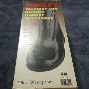 Tingley Stretch Rubber Overshoes Sz 6 1/2 - 8